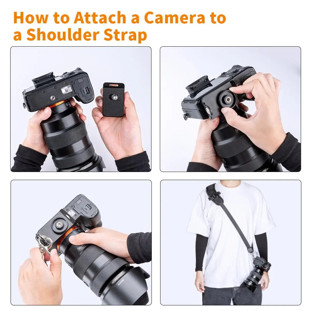 JOUG – Harnais double sangle pour appareil photo