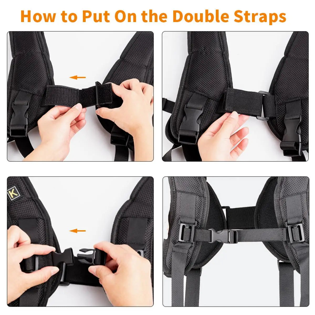 JOUG – Harnais double sangle pour appareil photo
