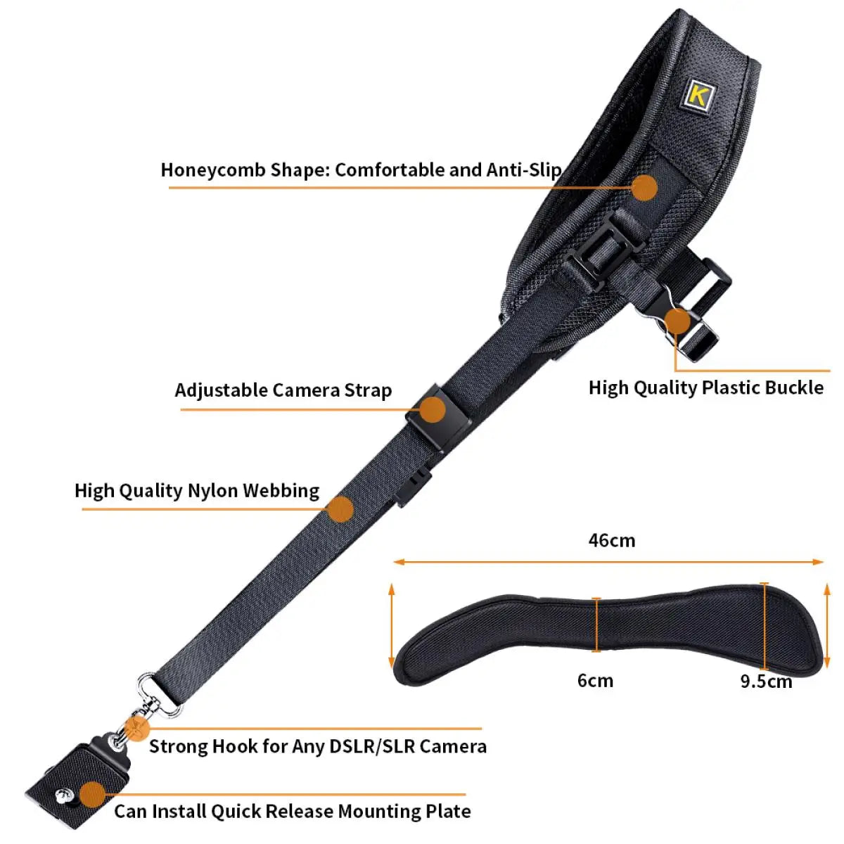 JOUG – Harnais double sangle pour appareil photo