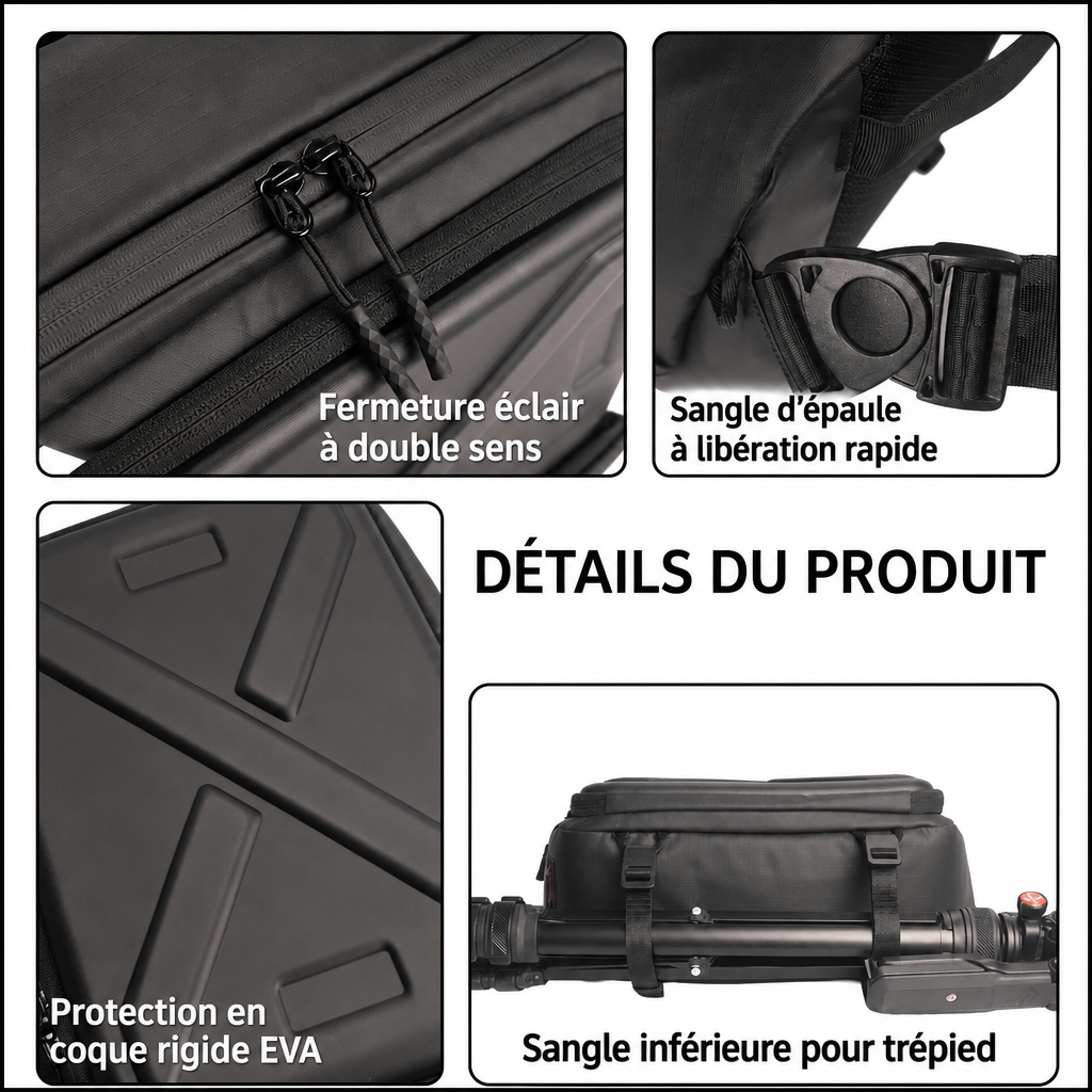 XSLR - Sac bandoulière pour appareil photo