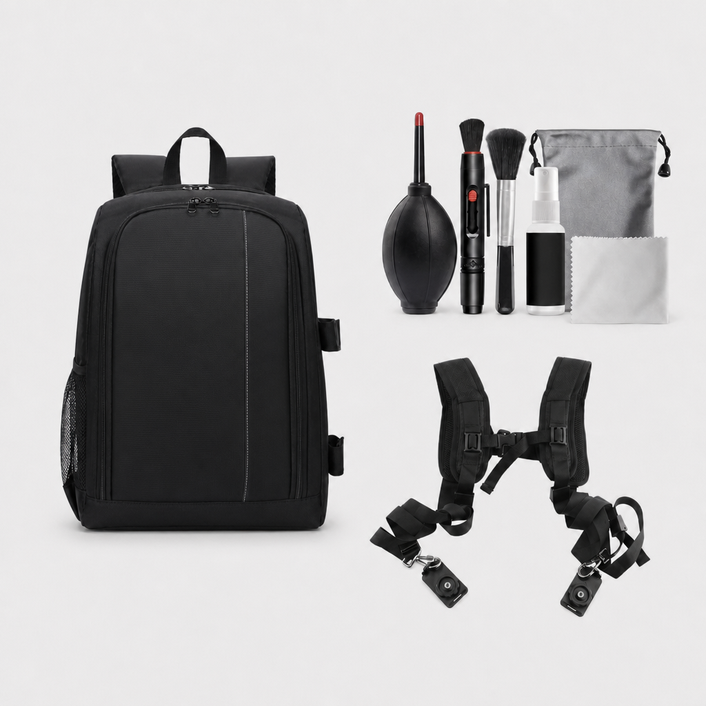PACK EXPLORER — ECHAP (Sac 22L) + Harnais Double Sangle + Kit Nettoyage