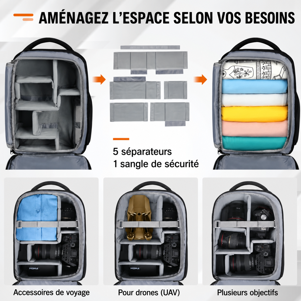 HORS-CHAMP (SAC PHOTO 18L & 26L)