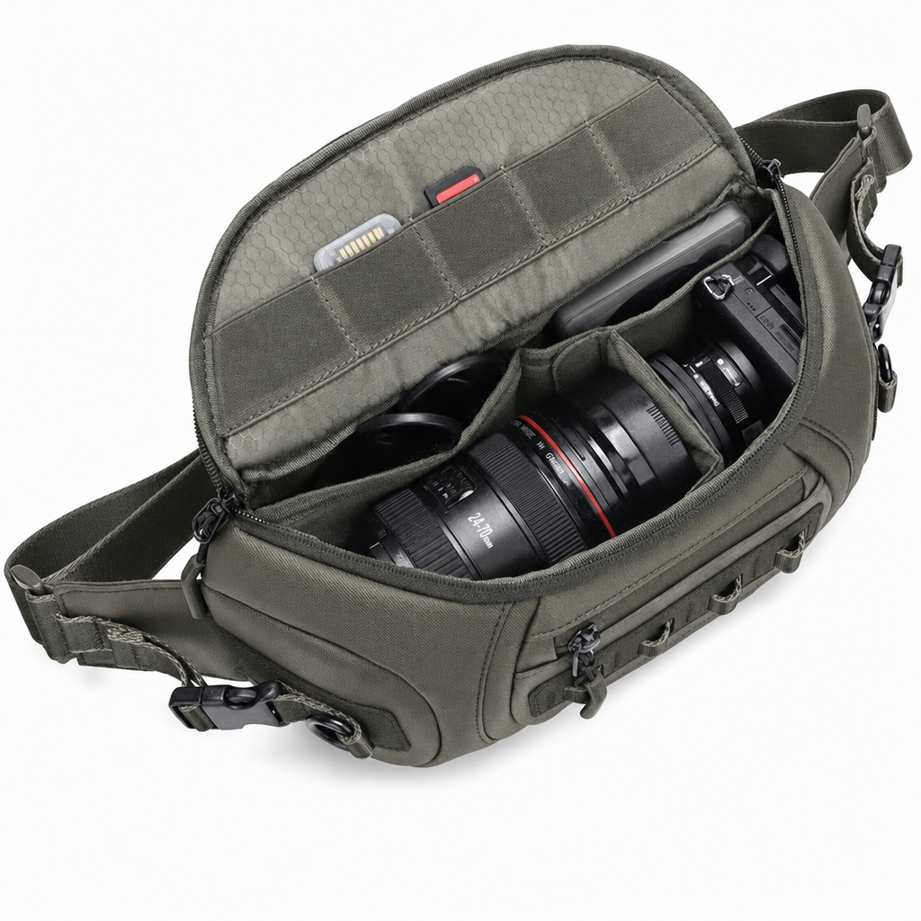 QISEMIAN - Sac photo bandoulière