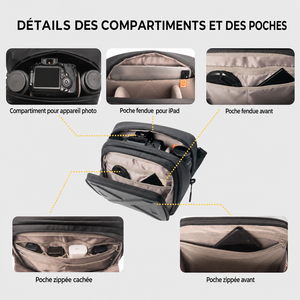 XSLR - Sac bandoulière pour appareil photo